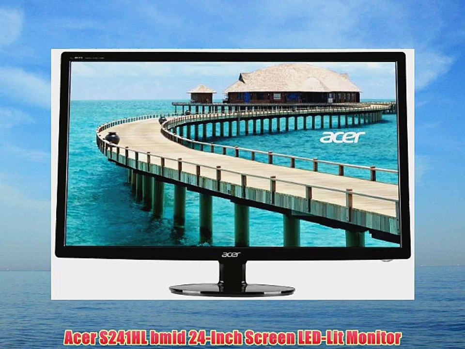 Acer S241HL bmid 24-Inch Screen LED-Lit Monitor