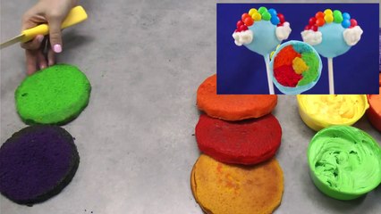 RAINBOW CAKE! How to Make a My Little Pony Rainbow Layer Cake with Cupcake Addiction