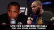 UFC 182 conference call featuring Jon Jones, Daniel Cormier