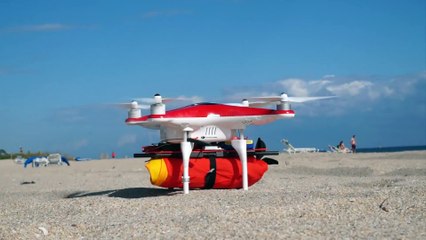 Un drone qui sauve des gns de la noyade : Project RYPTIDE