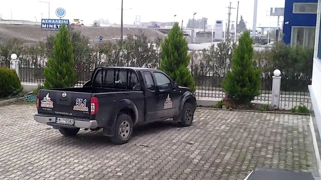 Οι πρώτες νιφάδες χιονιού στη Λαμία