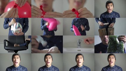 Hits of 2014 - played with household items.
