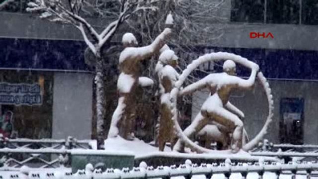 Kar Eskişehir, Kütahya ve Bilecik' Te Etkili Oldu