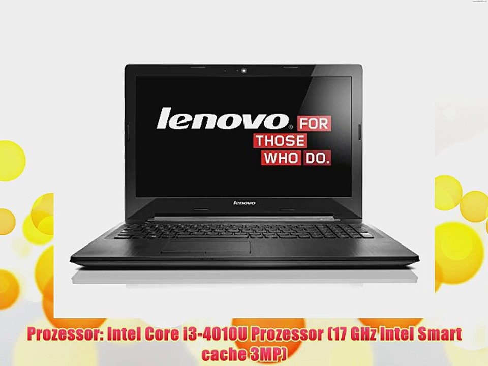 Lenovo G50-70 396 cm (156 Zoll HD LED) Notebook (Intel Core i3 4010U 17 GHz 4GB RAM 1 TB HDD