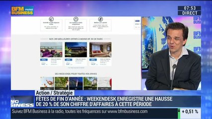 Weekendesk, l'agence de voyages en ligne spécialisée sur le week-end: Laurent Salanié - 30/12