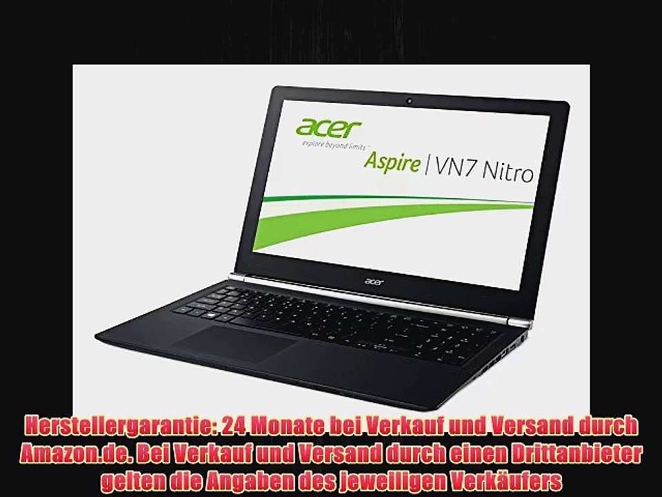 Acer Aspire VN7-791G-582W 439 cm (173 Zoll) Notebook (Intel Core i5 4210H 29GHz 8GB RAM 1008GB