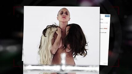 Lady Gaga posiert oben ohne und behauptet, dass ihr Herz voller "Wahnsinn" ist