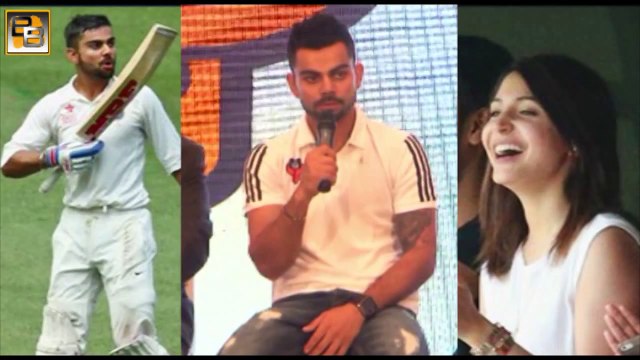 Virat Kohli BLOWS a KISS at girlfriend Anushka Sharma