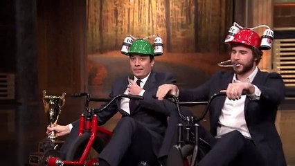 Giant Tricycle Race with Liam Hemsworth