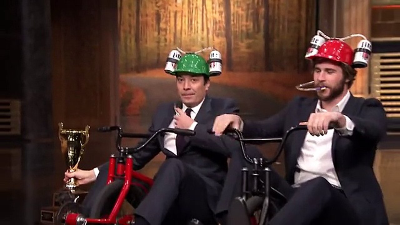 Giant Tricycle Race with Liam Hemsworth