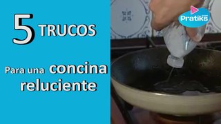 5 trucos para una cocina reluciente