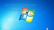 install windows 7 from your Usb Drive -