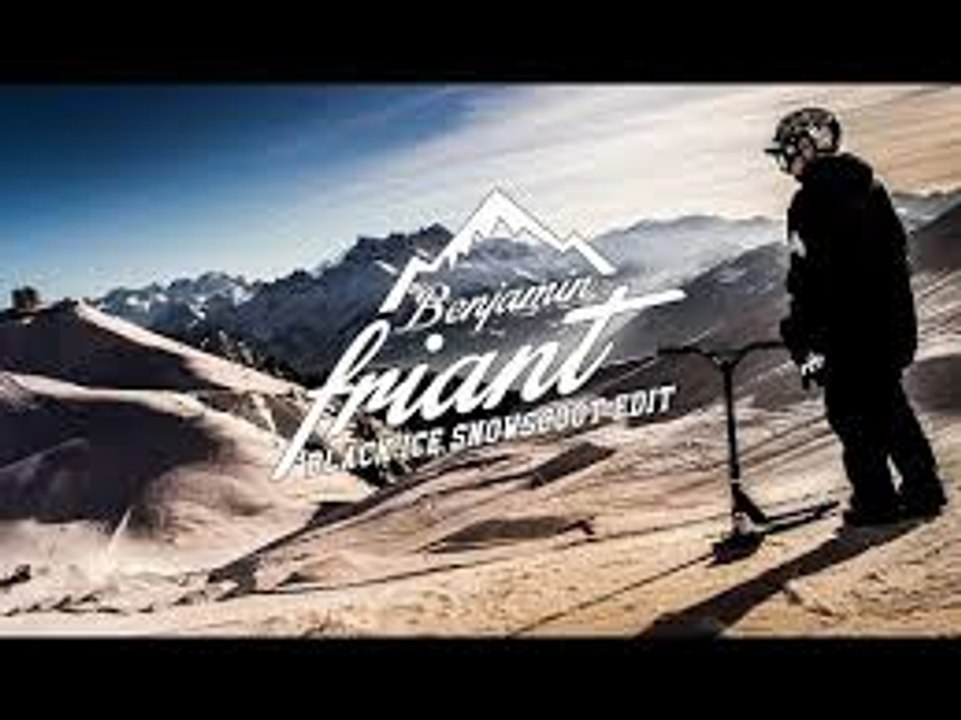 SNOWSCOOT 2014 | BENJAMIN FRIANT °Micro Black Ice° Promo