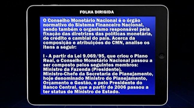 Folha Dirigida - C. B. (Resolução de Questões) - Sistema Financeiro Nacional III (Carlos Arthur)