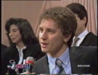 19/04/92 EMANUELE CARIOTI SCRUPOLI RAI 2