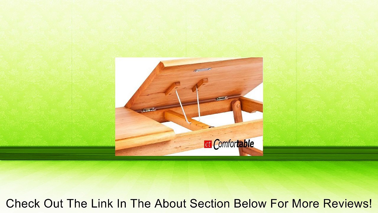 Table for Pregnant Woman. Laptop Table Comfortable XXL + Drawer,free Name Engravement + Free Gift. Portable Laptop Pc Folding ,Portable Desk Table Bed Stand, Wooden Breakfast Tray, Laptop Table for Bed, for Lap , Adjustable Laptop Table, Folding Wooden La