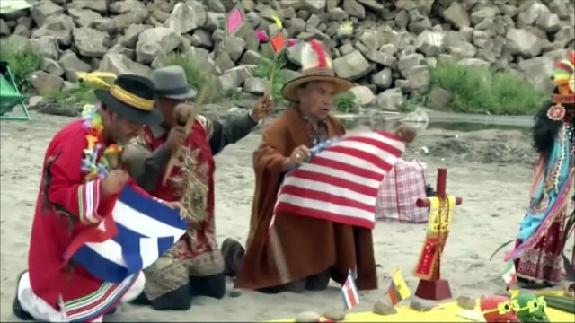 Une cérémonie de chamans péruviens pour l'amélioration des relations entre Cuba et les États-Unis