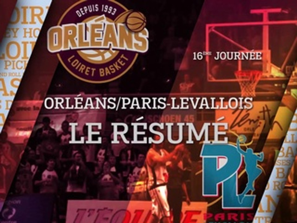 Résumé - J16 - Orléans reçoit le Paris Levallois