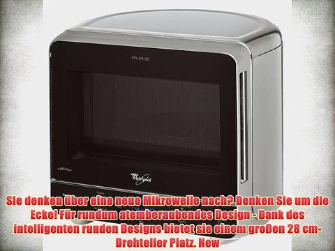 Whirlpool MAX 34 SL Mikrowelle / 13 L / 700 W / Silber / Jetstart-Funktion / 3-D System / Rapid