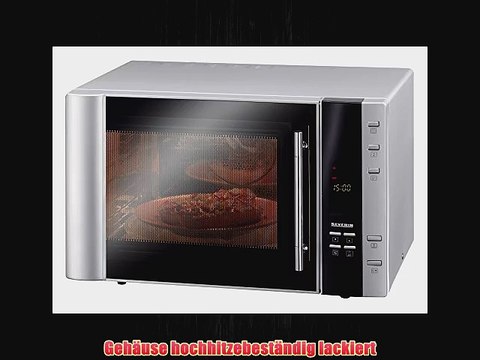 Severin MW 7803 Mikrowelle / 30 Liter / Auftauprogramme / Grillfunktion