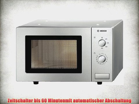 Bosch HMT72M450 Mikrowelle / 17 L / 800 W / silber
