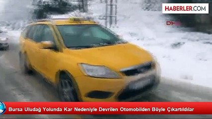 Bursa Güne Karla Uyandı
