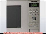 Panasonic NN-GD371SEPG Mikrowelle / 950 W / 23 L / Inverter-Grill / inklusive PizzabrÃ¤unungsteller