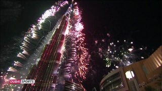 Dubai New Year's Eve 2014 Guiness World Records Fireworks HD 1080p 3D
