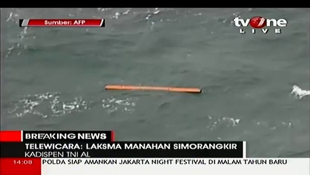 AIRASIA Flight QZ8501 confirmed wrechage in the Java Sea