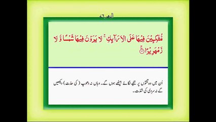 Quran with Urdu Translation Surah 76 Ad Dahr