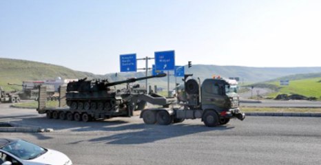 3 Kişinin Öldüğü Cizre'ye Tank ve Top Sevkiyatı