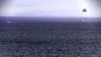 Bodrum'da Kaçakları Taşıyan Teknenin Batması