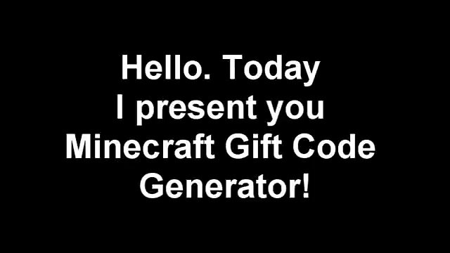 Minecraft Gift Code Generator Mediafire link~! WORKING IN 2014