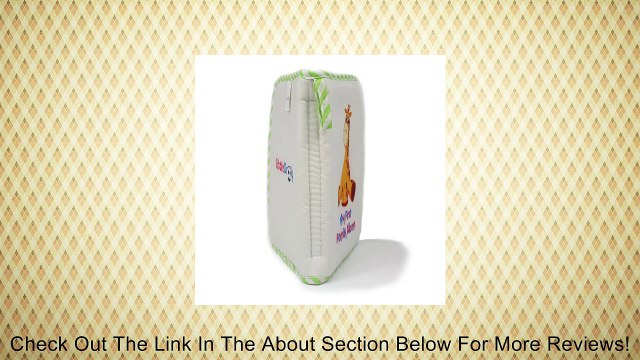 Baby Photo Album - My First Family Album - 4X6 - by LittleDrooly - small - soft - Infant Development Toy - Includes baby safe mirror and a loop to hang on a stroller, crib, car seat or play pen. Surface washable - Great Baby Gift for Boys and Girls Review