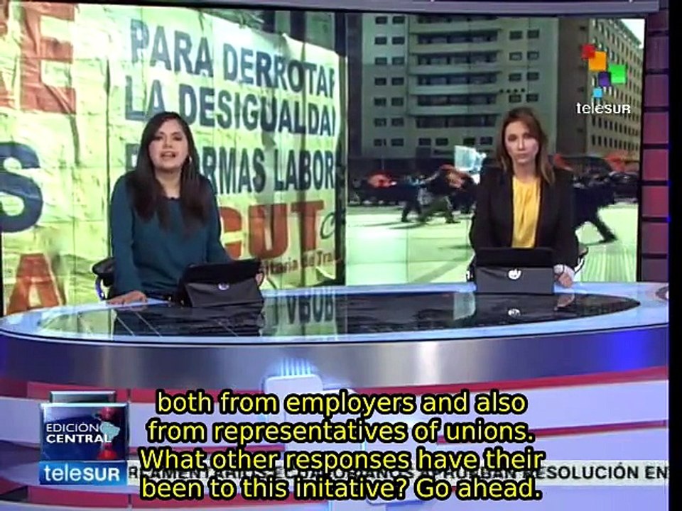 Chile: reactions to the signing of new labor reform