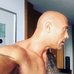 rock talking to his imaginary girlfriend