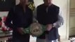 Nawaz Sharif Meets Amir Khan Boxer