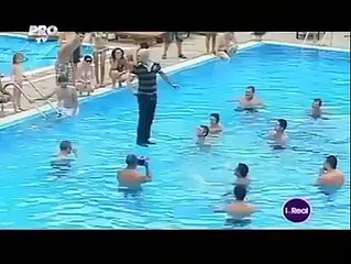 Incredible-Walking on the water-Really amazing