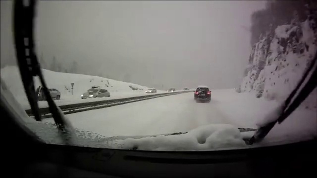 RN 205 première neige