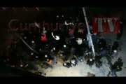 CHP ilçe binasına polis baskınının görüntüleri