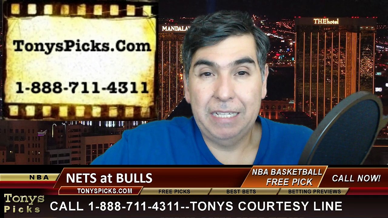 Chicago Bulls vs. Brooklyn Nets Free Pick Prediction NBA Pro Basketball Odds Preview 12-30-2014