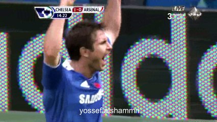 ملخص : تشيلسي 3-5 ارسنال ، فارس عوض