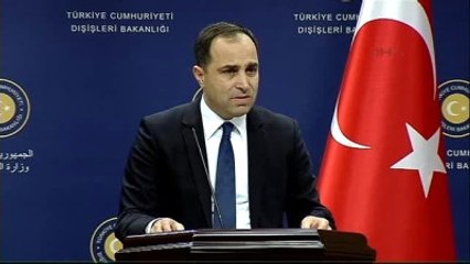 Dışişleri Sözcüsü Bilgiç Deaş'a Silah Kaçırıldığına İlişkin İddialar Mesnetsiz 2