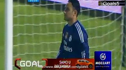 S El Shaarawy Goal Real Madrid vs AC Milan 0-2 Club Friendly 30-12-2014