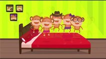 Five Little Monkeys Nursery Rhymes for Children