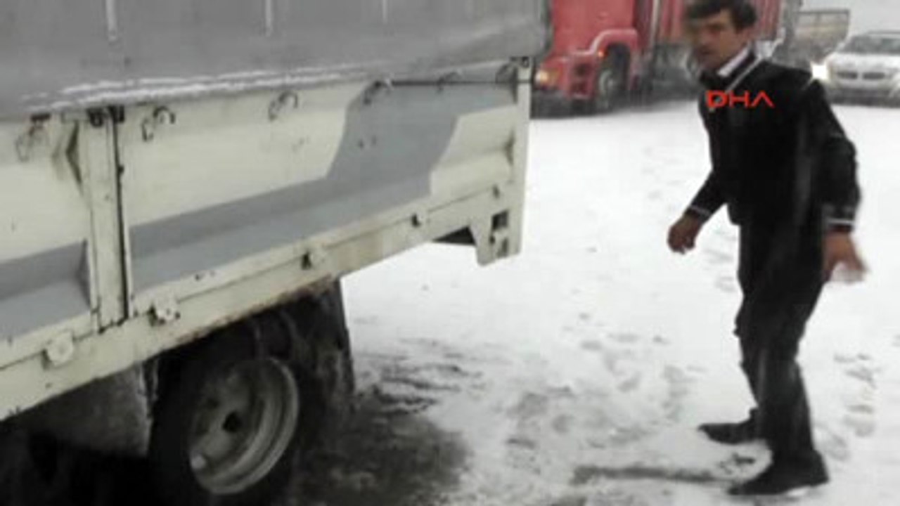 Tır'lar Kaydı, Bursa- Ankara Yolu Tek Yönde Kapandı