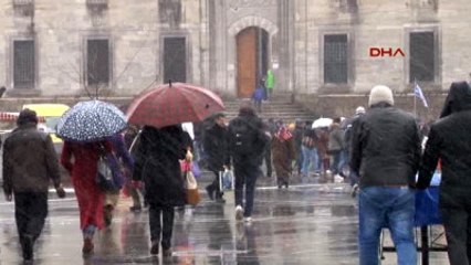 Eminönü'nden Kar Manzaraları