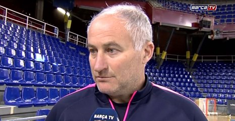 Marc Carmona valora el sorteo de la Copa de España de fútbol sala