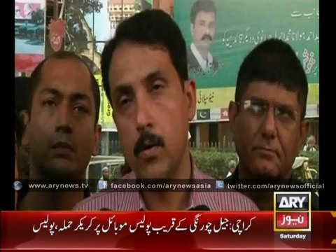 Hamid Mir Injured In Karachi Firing