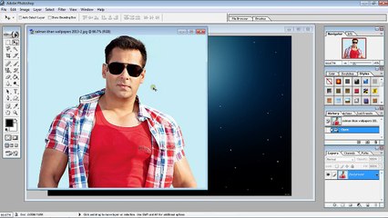how to design shadow image in adobe urdu and hindi